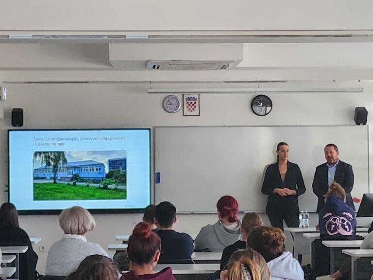 Djelatnici Veterinarskog fakulteta posjetili Srednju školu Petrinja