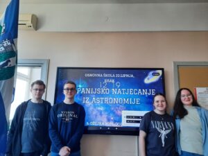 ŽUPANIJSKO NATJECANJE IZ ASTRONOMIJE