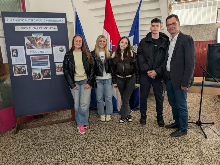 ŽUPANIJSKO NATJECANJE IZ VJERONAUKA